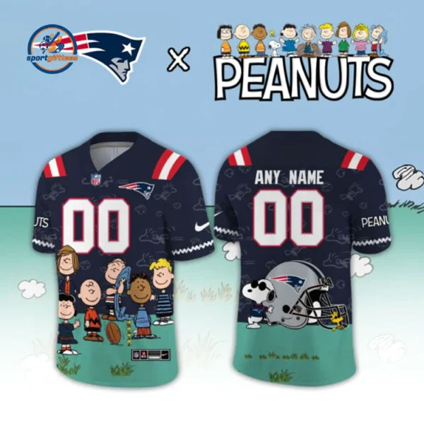 New England Patriots x Peanuts 2026 Football Jersey