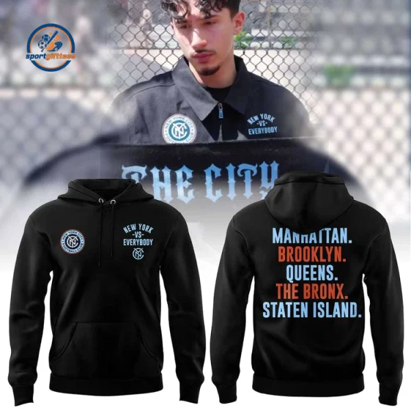 New York City FC City Is Mine. Paper Planes x Vs Everybody Hoodie