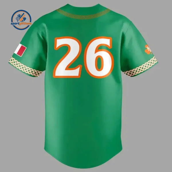 New York Mets Irish Heritage 2026 Baseball Jersey