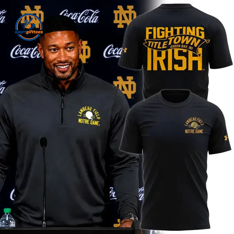 Notre Dame Fighting Irish Shamrock Series Titletown Icon Taped Shirt