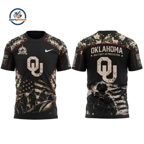 Oklahoma Sooners Military Appreciation 2026 Hoodie