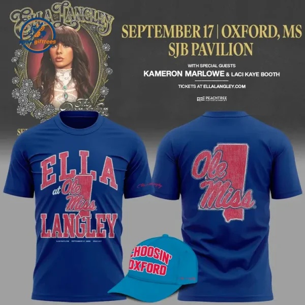 Ole Miss Rebels x Ella Langley Tour 2026 T-Shirt