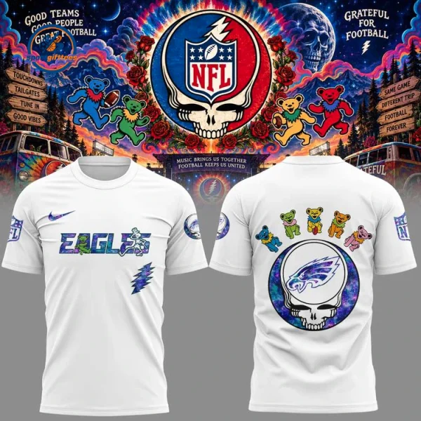 Philadelphia Eagles Grateful Dead Night 2026 Hoodie