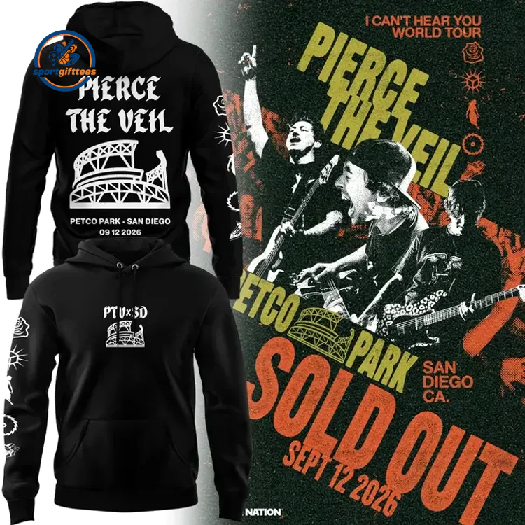 Pierce The Veil x Petco Park 2026 Hoodie Pierce The Veil x Petco Park 2026 Hoodie