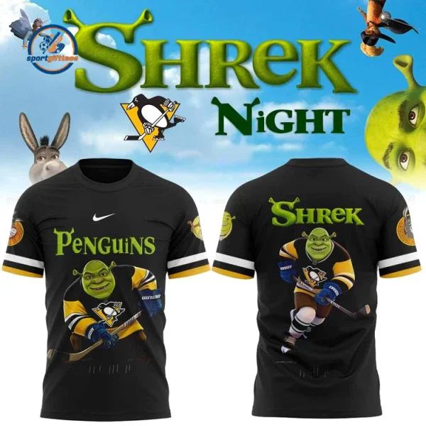 Pittsburgh Penguins Shrek Night 2026 Hoodie