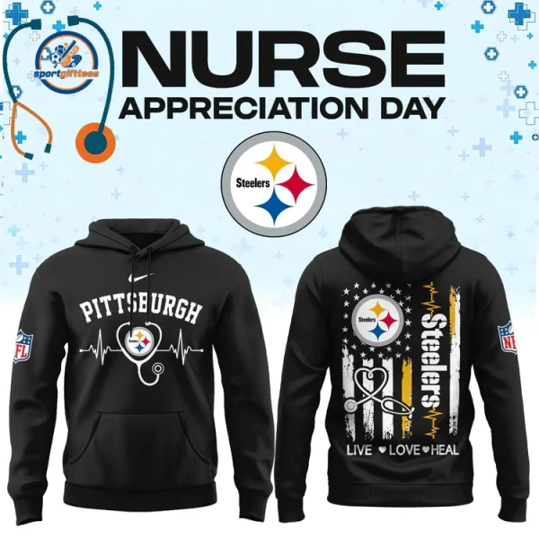 Pittsburgh Steelers Nurse Appreciation Hoodie