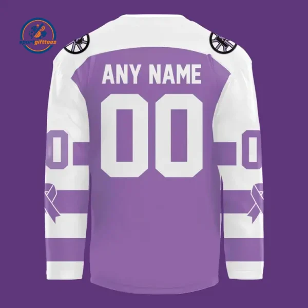 Providence Bruins x Hockey Fight Cancer Hockey Jersey