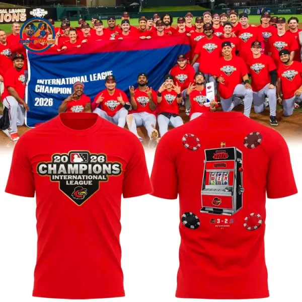 Rochester Red Wings International League Champions Red Hoodie