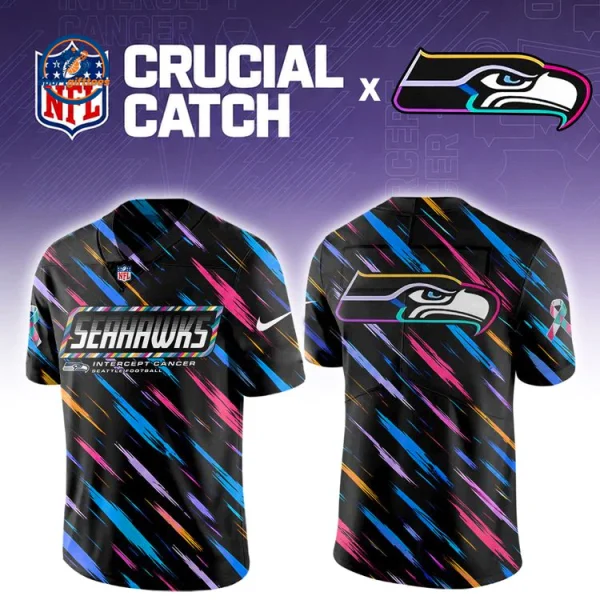 Seattle Seahawks Crucial Catch 2026 Football Jersey