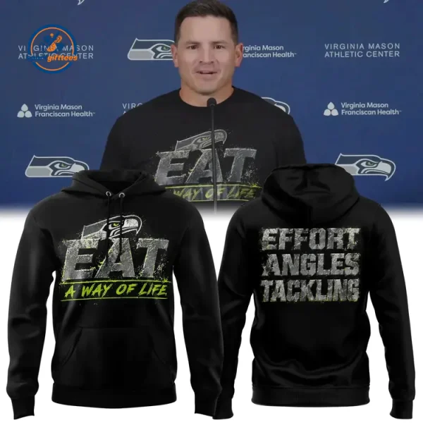 Seattle Seahawks Mike Macdonald Eat A Way Of Life Hoodie