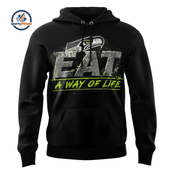 Seattle Seahawks Mike Macdonald Eat A Way Of Life Hoodie