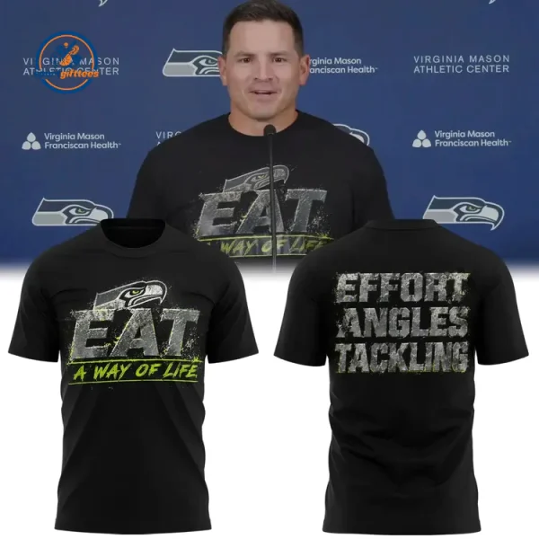 Seattle Seahawks Mike Macdonald Eat A Way Of Life Hoodie