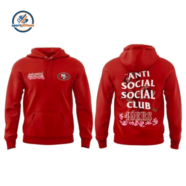 SF 49ers x Anti Social Social Club Edition Hoodie
