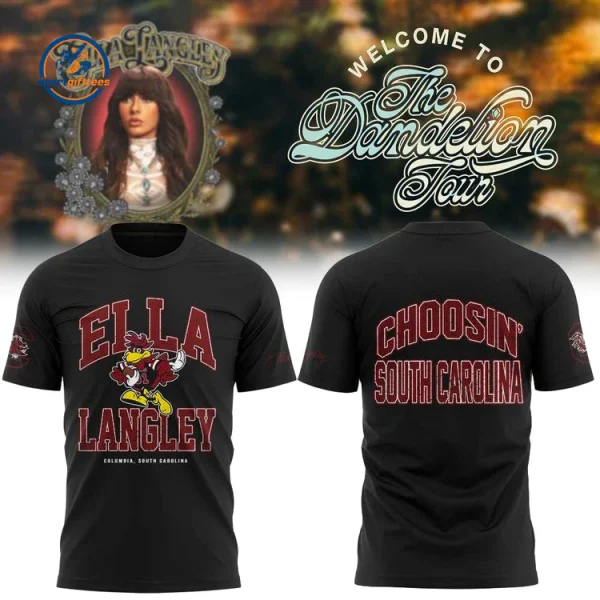 South Carolina Gamecocks x Ella Langley The Dandelion Tour 2026 Hoodie
