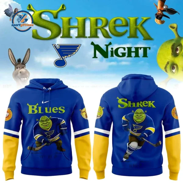 St. Louis Blues Shrek Night 2026 Hoodie