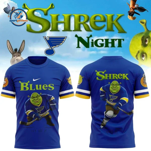 St. Louis Blues Shrek Night 2026 Hoodie
