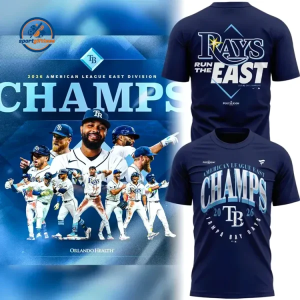 Tampa Bay Rays AL East Division Champions Hoodie