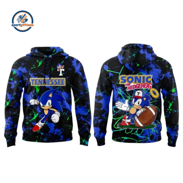 Tennessee Volunteers x Sonic the Hedgehog 2026 Hoodie
