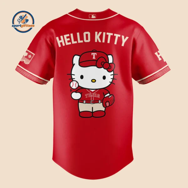 Texas Rangers x Hello Kitty Jersey 2026 Baseball Jersey