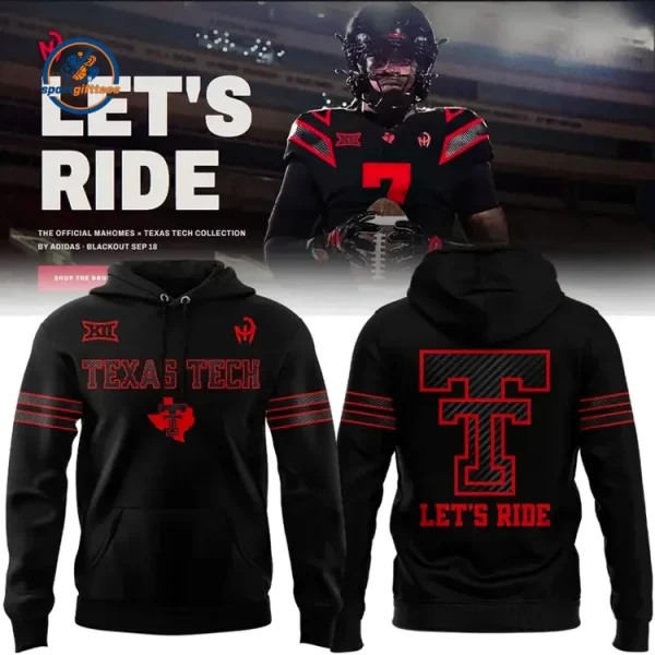 Texas Tech Red Raiders Let’s Ride 2026 Hoodie