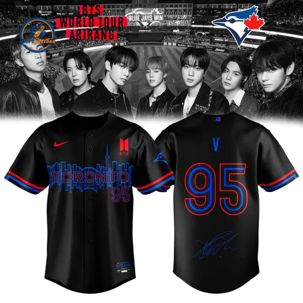 Toronto Blue Jays x BTS World Tour 2026 Jersey