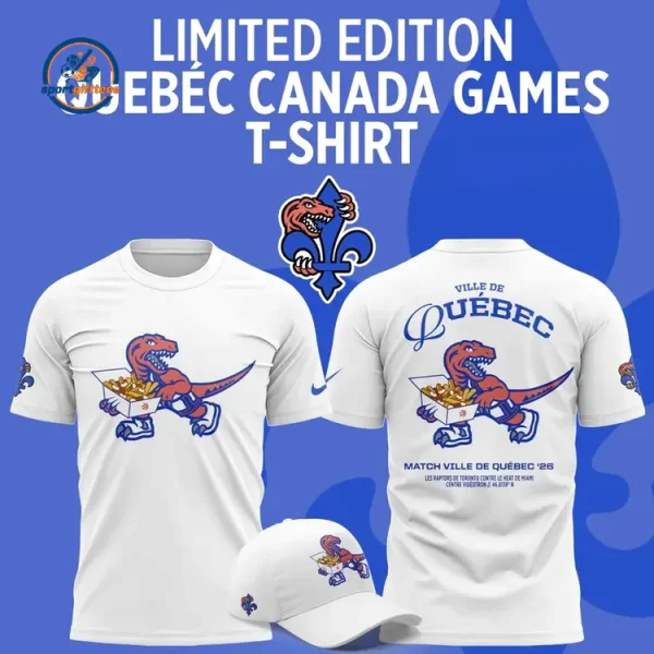 Toronto Raptors x Quebec Canada Games 2026 Hoodie