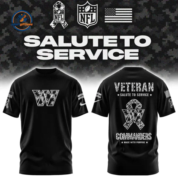 Washington Commanders Salute To Service Hoodie