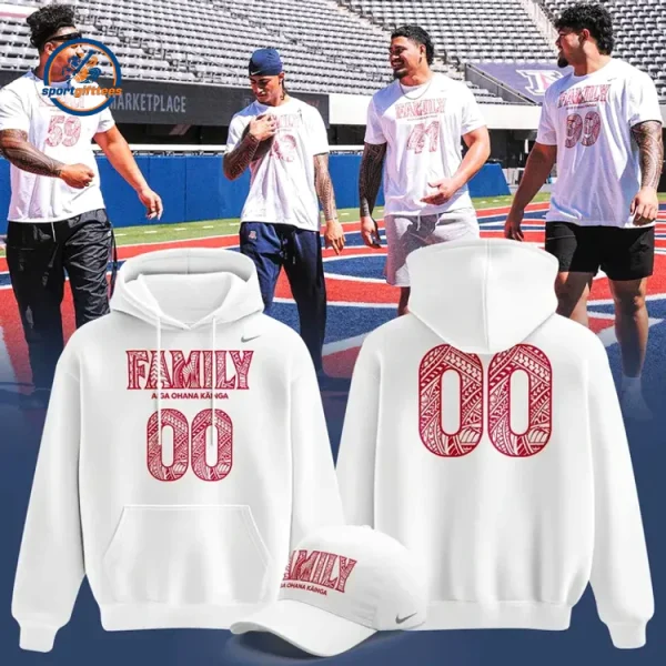 Arizona Football Polynesian Heritage Game Family Hoodie