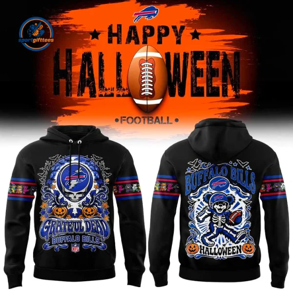 Buffalo Bills x Grateful Dead Halloween Hoodie