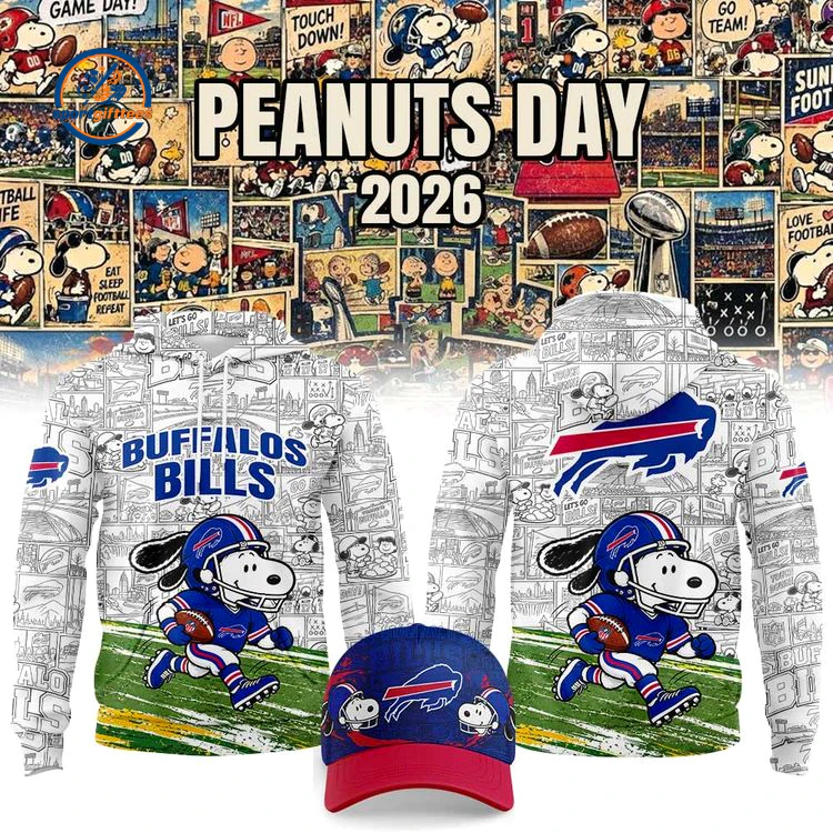 Buffalo Bills x Peanuts Day Hoodie Buffalo Bills x Peanuts Day Hoodie
