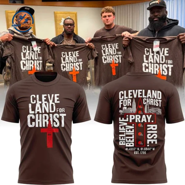 Cleveland Browns For Christ 2026 T-Shirt