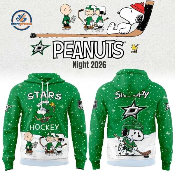 Dallas Stars x Snoopy/Peanuts Hoodie