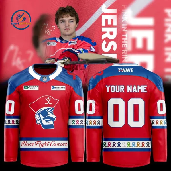 Des Moines Buccaneers  in the Rink 2026 Hockey Jersey