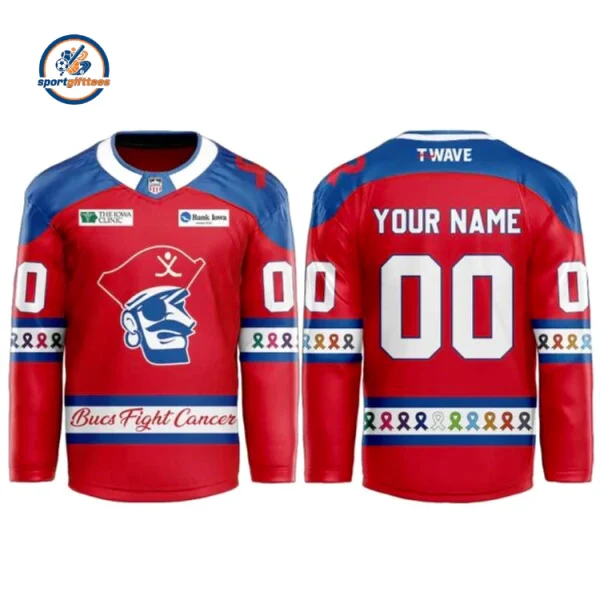 Des Moines Buccaneers in the Rink 2026 Hockey Jersey