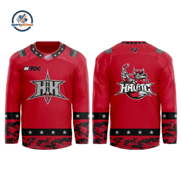 Huntsville Havoc INTRODUCING: Rockets’ Red Glare Hockey Jersey