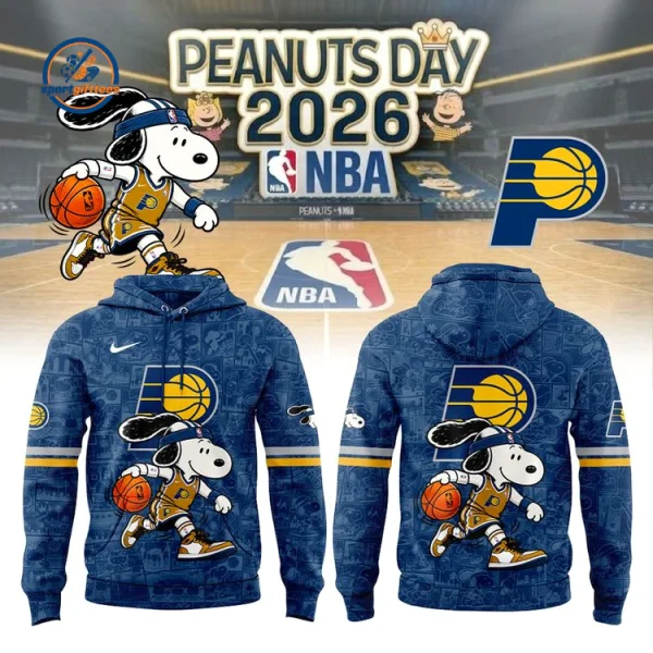 Indiana Pacers x Peanuts Day 2026 Hoodie