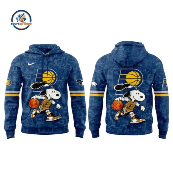 Indiana Pacers x Peanuts Day 2026 Hoodie
