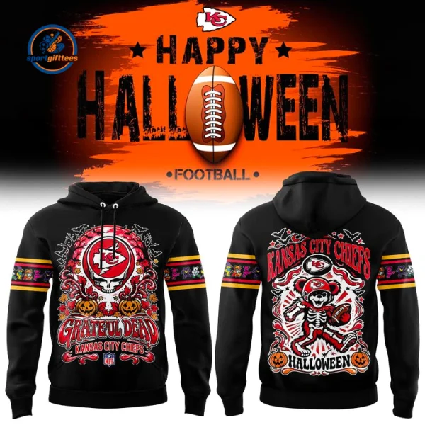 Kansas City Chiefs x Grateful Dead Halloween Hoodie