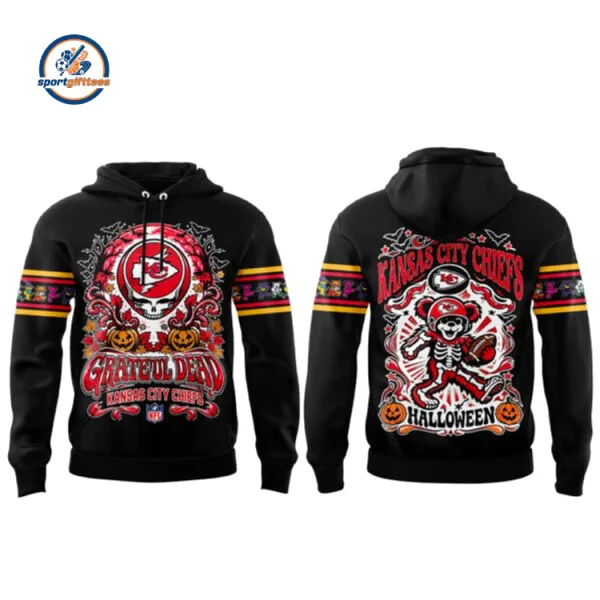Kansas City Chiefs x Grateful Dead Halloween Hoodie