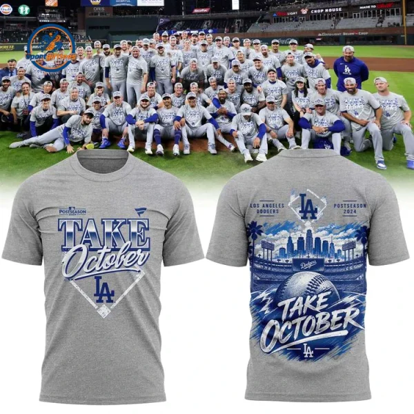 LA Dodgers 2026 MLB Division Series Champions Take October Hoodie