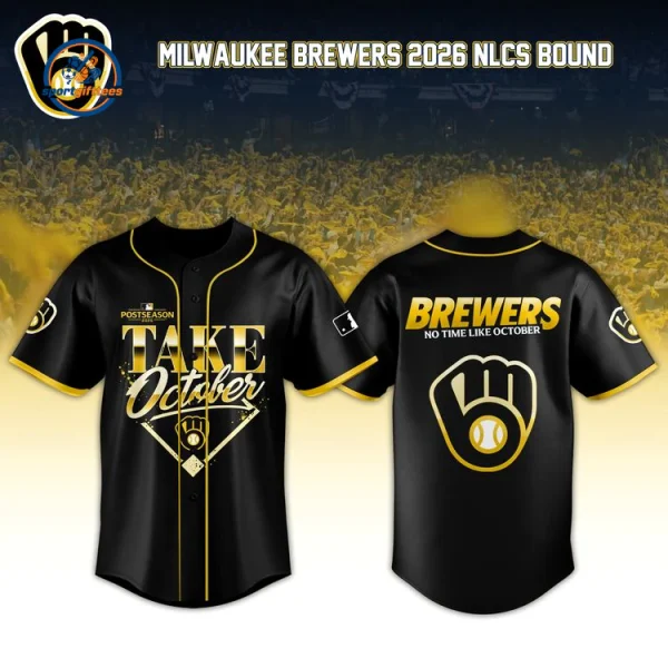 Milwaukee Brewers 2026 NLCS Bound Take October Jersey