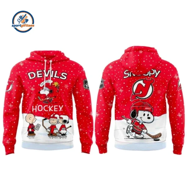 New Jersey Devils x Snoopy/Peanuts Hoodie