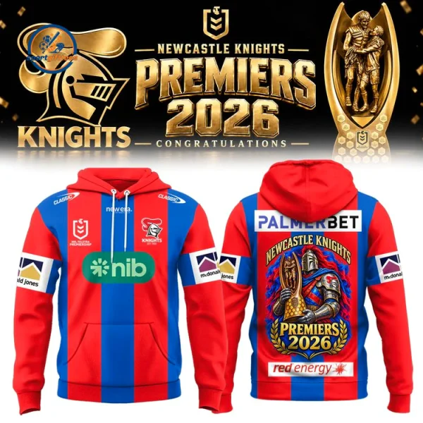 Newcastle Knights NRL Premiers 2026 Hoodie
