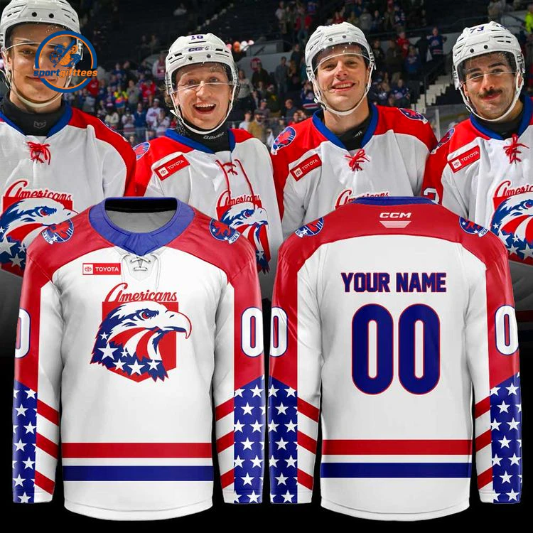 Rochester Americans special outfit features the American Jersey Rochester Americans special outfit features the American Jersey