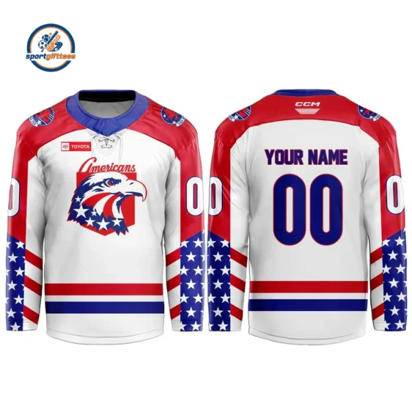 Rochester Americans special outfit features the American Jersey