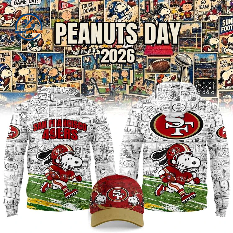 San Francisco 49ers x Peanuts Day Hoodie San Francisco 49ers x Peanuts Day Hoodie