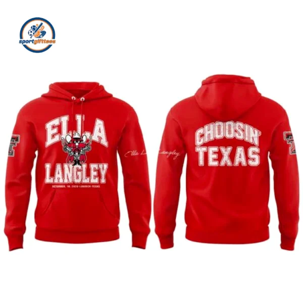 Texas Tech x Ella Langley Tour 2026 Hoodie