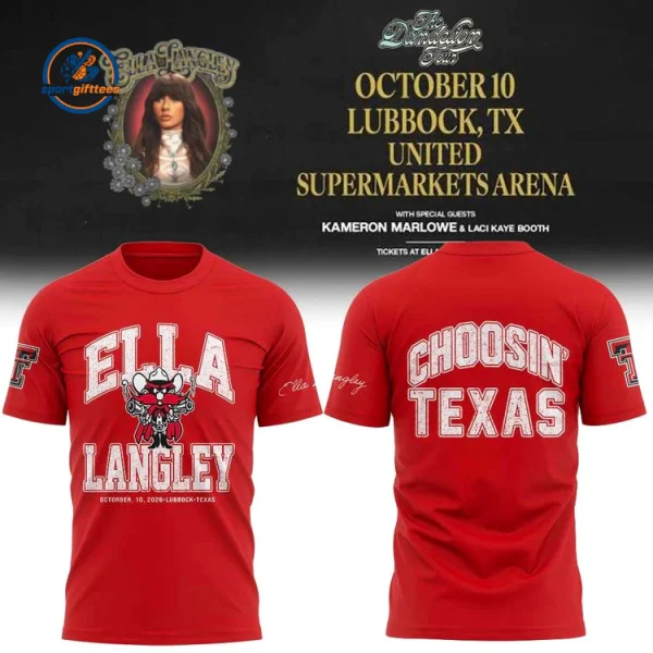 Texas Tech x Ella Langley Tour 2026 Hoodie