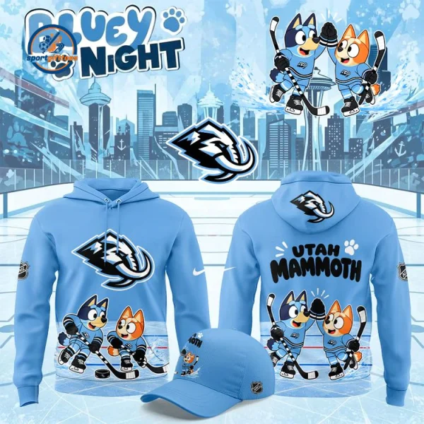 Utah Mammoth x Bluey Day 26 Hoodie