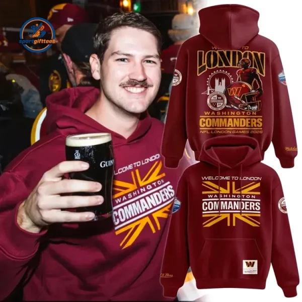 Washington Commanders Mitchell & Ness 2026 Hoodie